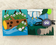 Wondertivity Little Lamb Nursery Rhyme Busy Book Fabric Activity Book Kids Travel Toys 3yrs+