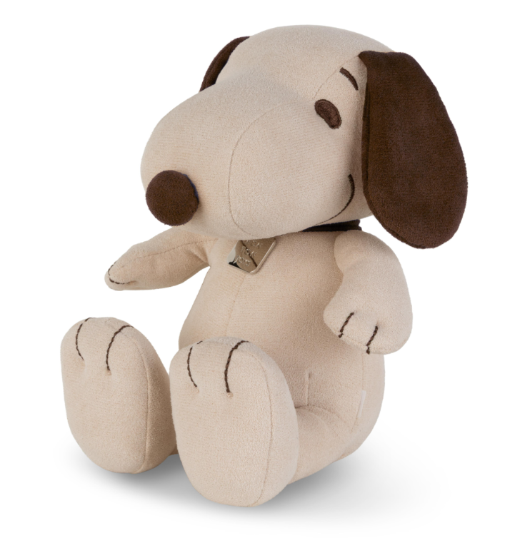Ltd. Edition Snoopy Faux Suede Cream 17 cm