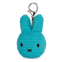Miffy & Friends Miffy Flat Keychain ECO Corduroy Teal 10 cm
