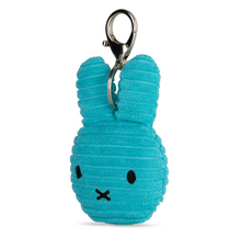 Miffy & Friends Miffy Flat Keychain ECO Corduroy Teal 10 cm