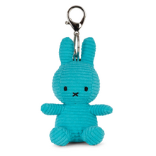 Miffy & Friends Miffy Keychain ECO Corduroy Teal 10 cm