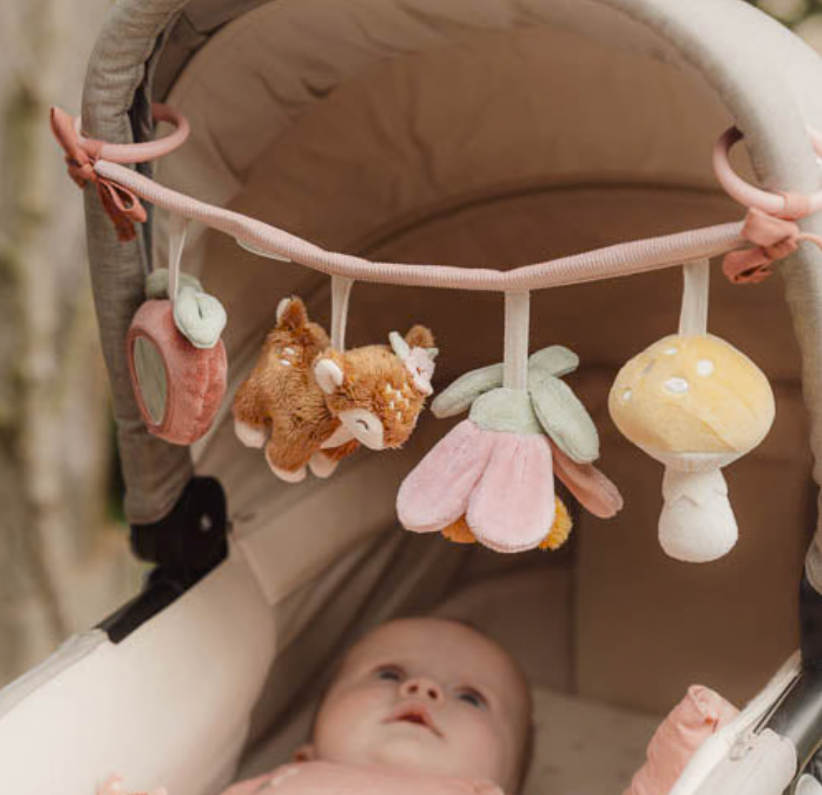 Little Dutch Toy Chain Fairy Garden Stroller Pram Accessories Baby Toys 0m+