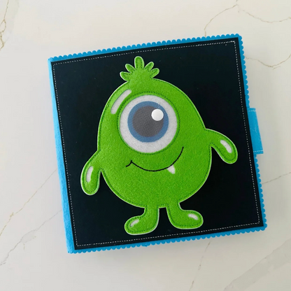 Wondertivity Outer Space Fabric Activity Book Kids Interactive Book Travel Toys 3yrs+
