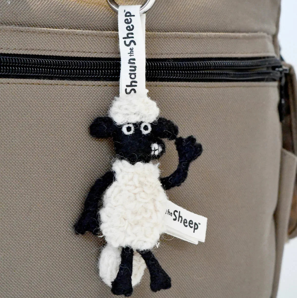 Tara Treasures New Felt Shaun The Sheep Keychain 3yrs+