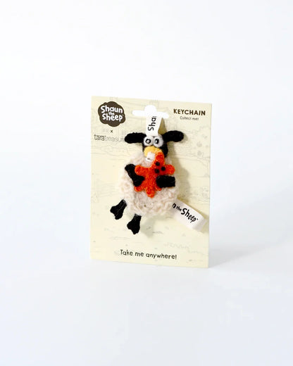 Tara Treasures New Shaun The Sheep Felt Sheep Timmy Keychain Travel Toys 3yrs+