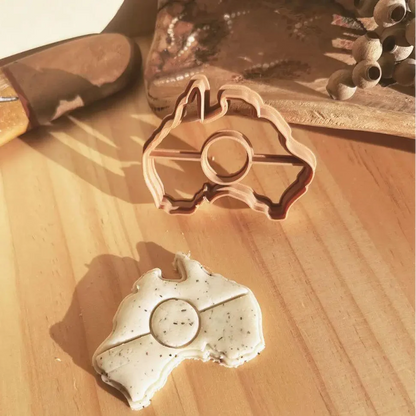Aboriginal Australia Eco Cutter by Songlines Playdough Sand Toys Art and craft for kids Australian First Nation Resource 3yrs+