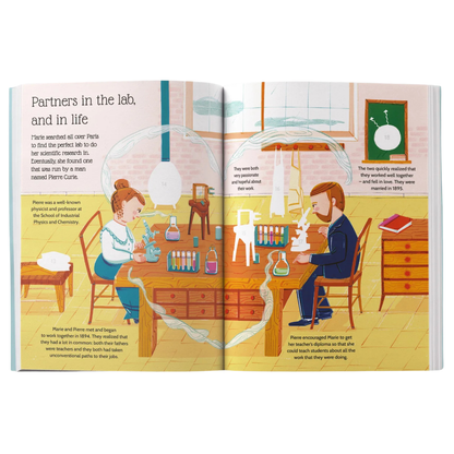 Marie Curie Sticker Life Stories Sticker Activity Book with 70 Stickers (Paperback) By Evie Daye Travel Toys