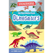 My First Sticker Activity Book Dinosaurs with 250 Stickers (Paperback) by Stickerverse Travel Toys