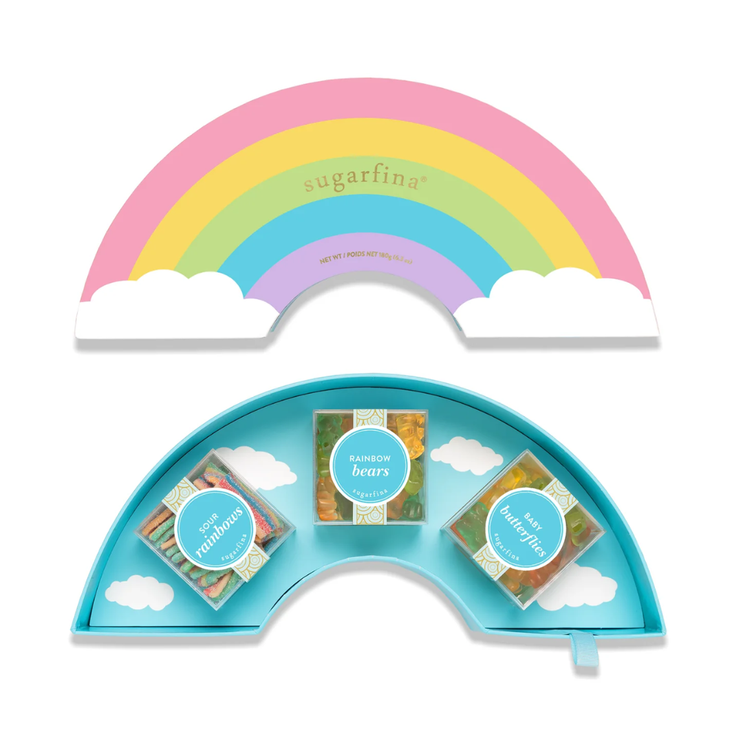 Sugarfina Rainbow 3-piece bento gift set 180g