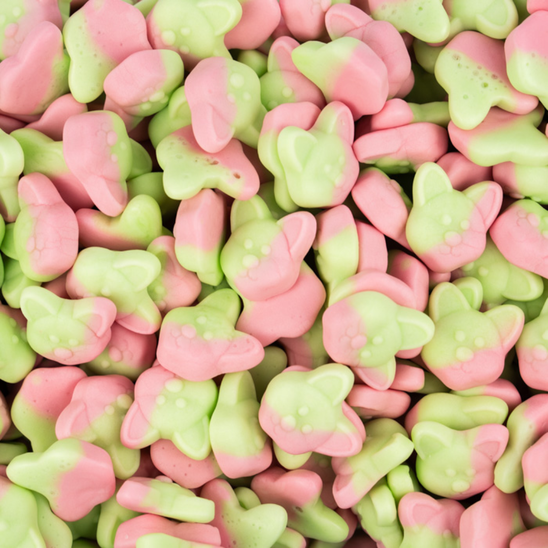 Swedish style candy sweet fox cherry apple 2.27g
