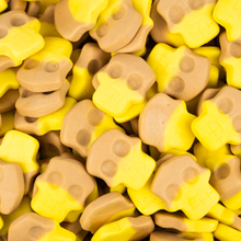 Swedish style candy Banana Toffee skulls 2.27kg