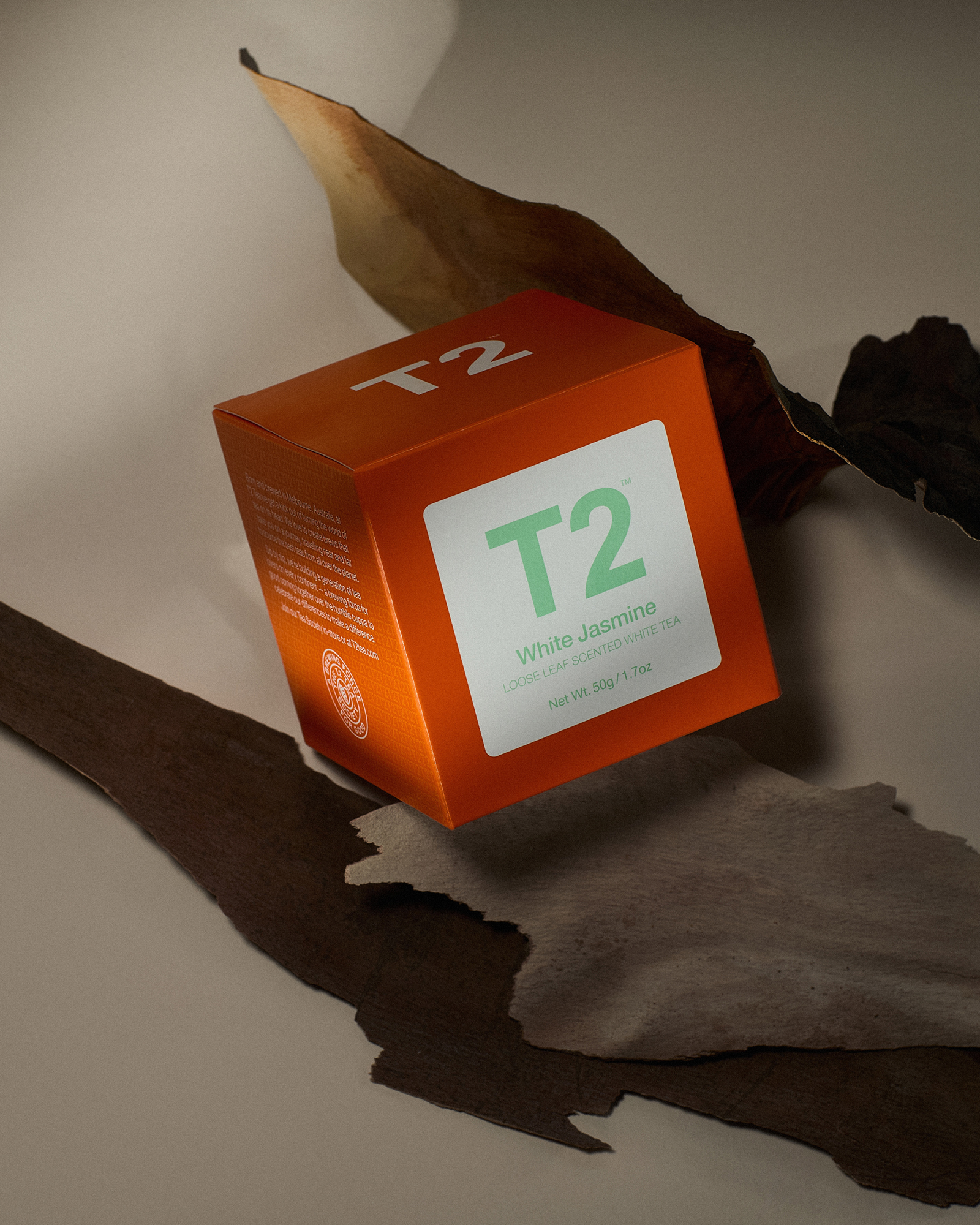 White Jasmine Loose Leaf Cube 50g