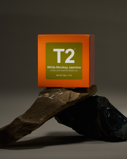 White Monkey Jasmine Loose Leaf Cube 50g