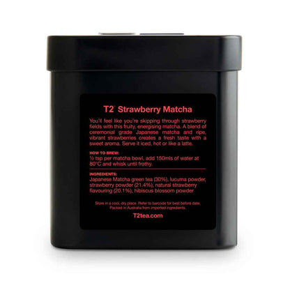 Strawberry Matcha Powder 30g Tin