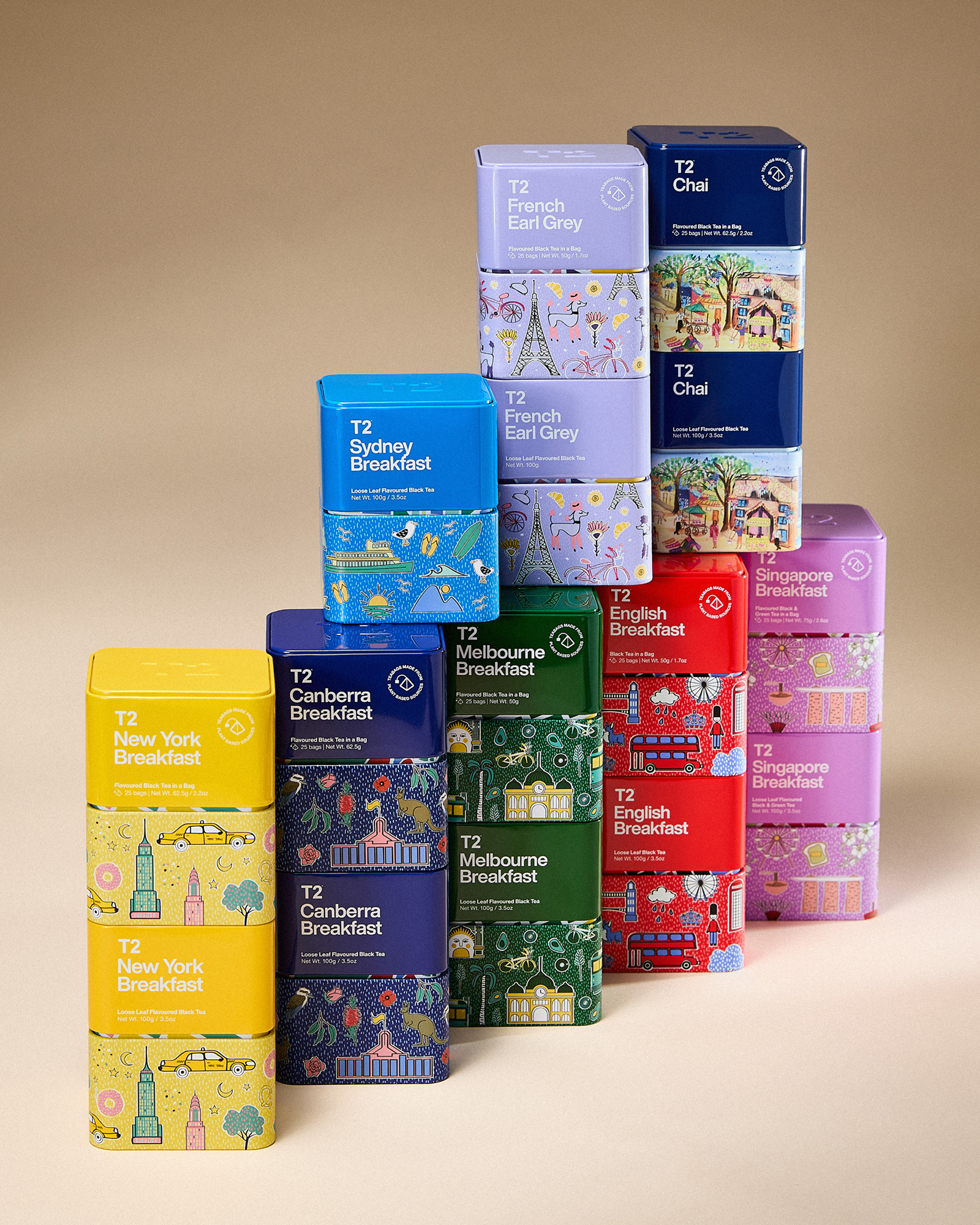 English Breakfast Loose Leaf Icon Tin 100g