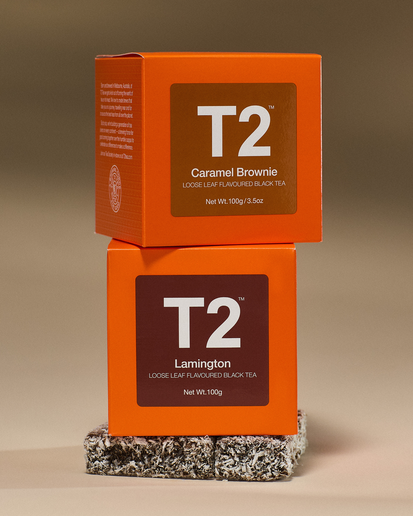 Caramel Brownie Loose Leaf Cube 100g