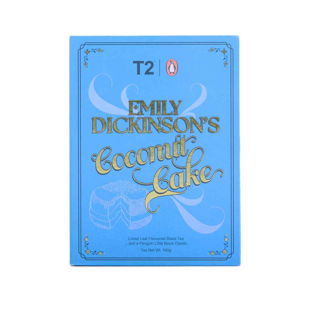 T2 x Penguin Books – Emily Dickinson's Coconut Cake 100g Loose Leaf