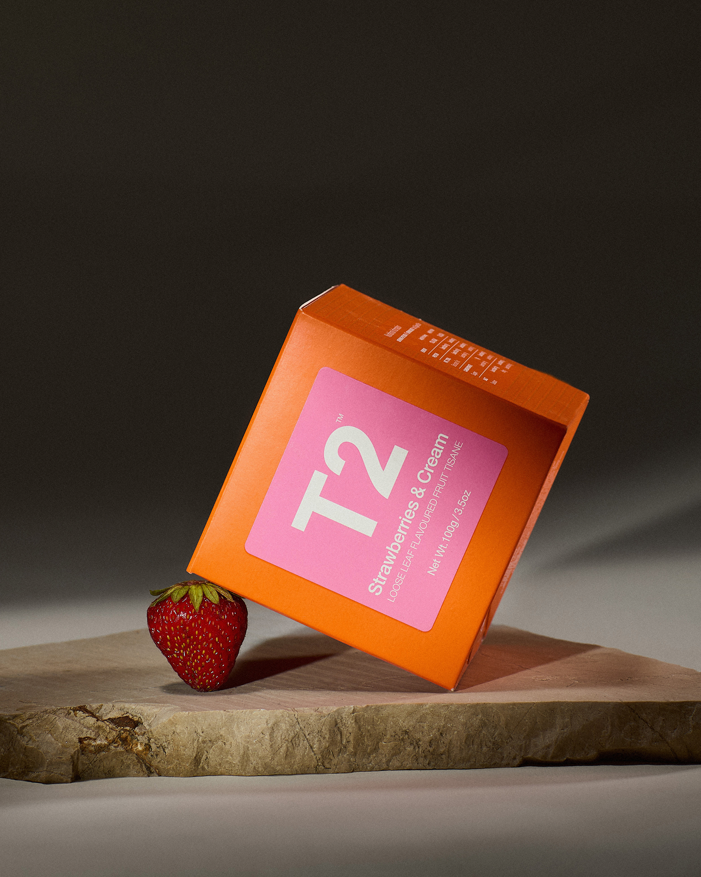Strawberries & Cream Loose Leaf Cube 100g