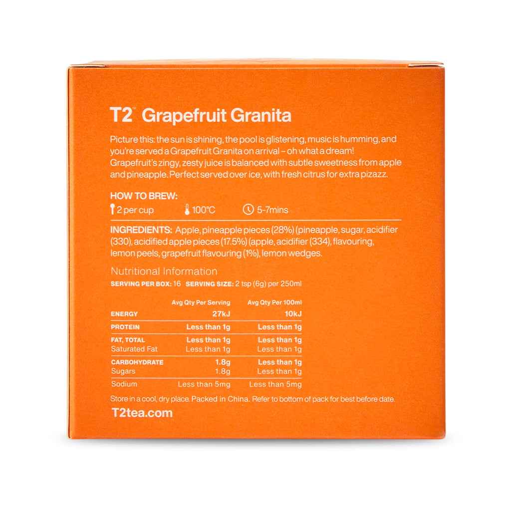 Grapefruit Granita Loose Leaf Cube 100g