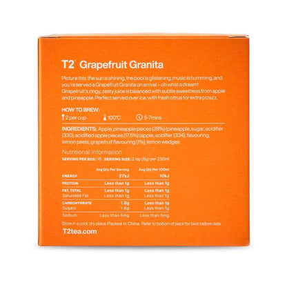 Grapefruit Granita Loose Leaf Cube 100g