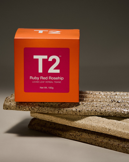 Ruby Red Rosehip Loose Leaf Cube 100g