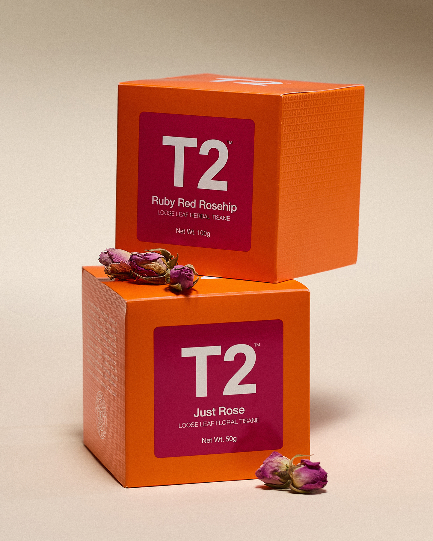Ruby Red Rosehip Loose Leaf Cube 100g