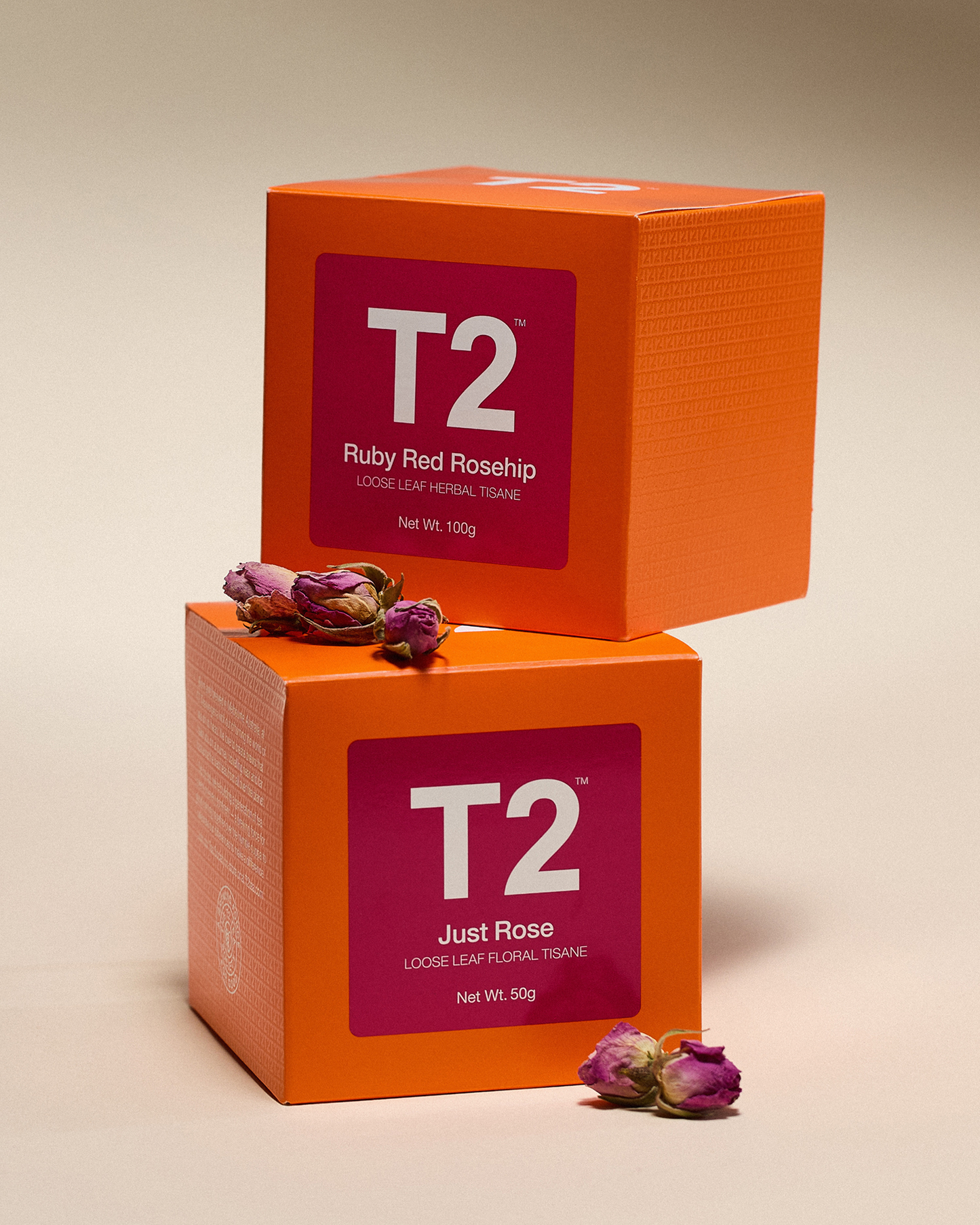 Ruby Red Rosehip Loose Leaf Cube 100g