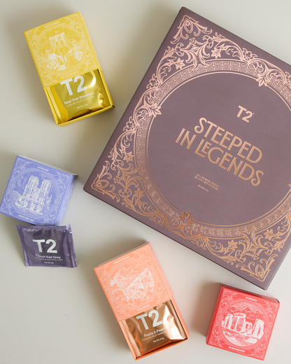 Assorted Tea Collection with Landmark-Inspired Blends