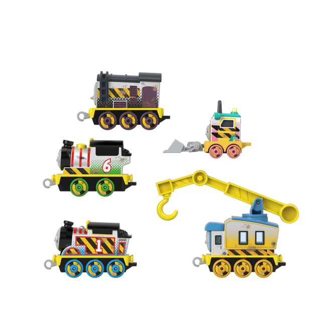 Fisher-Price Thomas & Friends Construction Crew 5-Piece Train & Vehicle Set
