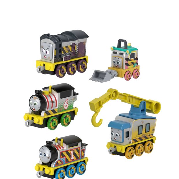 Fisher-Price Thomas & Friends Construction Crew 5-Piece Train & Vehicle Set