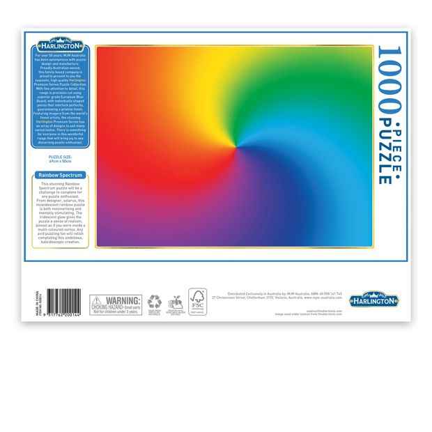 Harlington 1000 Piece Jigsaw Puzzle - Colour - Assorted*