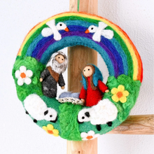 Tara Treasures Felt Christmas Rainbow Nativity Wreath Christmas Range 3yrs+
