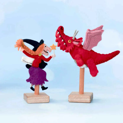 Tara Treasures Finger Puppet Stand Tall (Single 1 Rod) 14cm Height 3yrs+