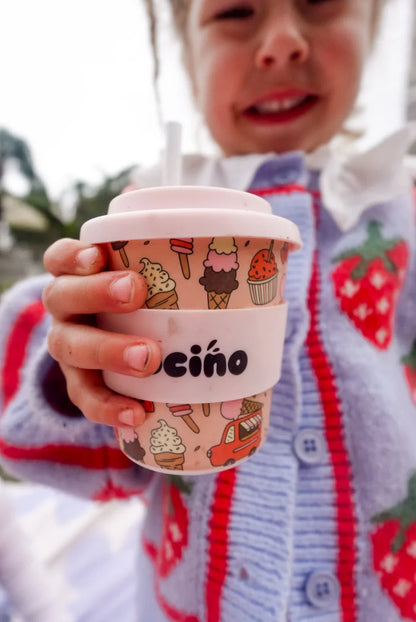 BBcino Scoops in Pink 120ml Babycino