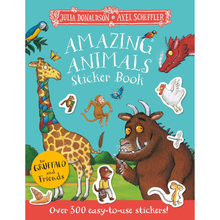 The Gruffalo and Friends Amazing Animals Sticker Activity Book with 250 Stickers (Paperback) By Julia Donaldson Travel Toys