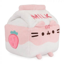 Pusheen Sips: Strawberry Milk 12cm