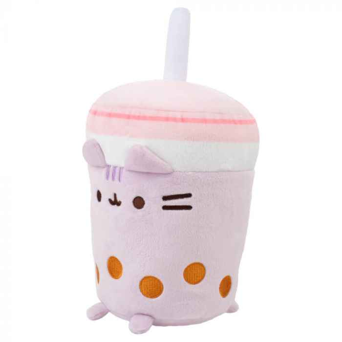 Pusheen Sips: Boba Tea Purple Large  28cm