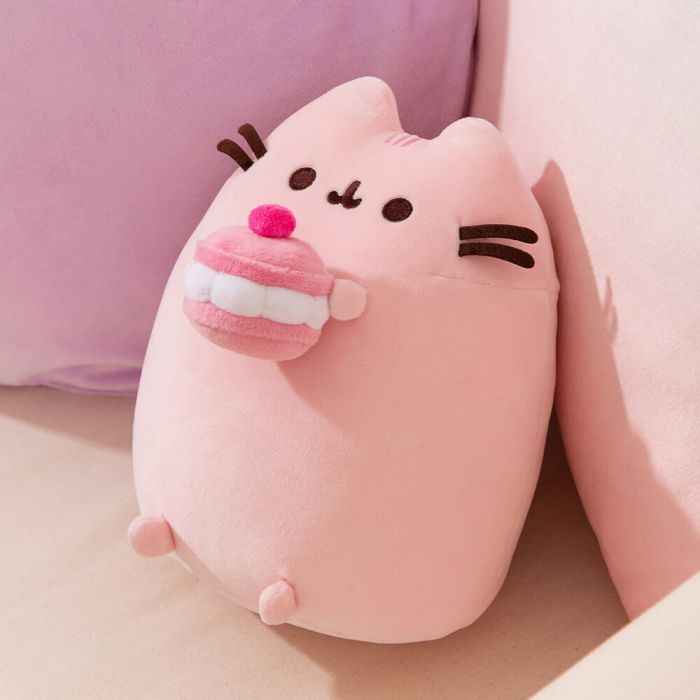 Pusheen Squisheen Snackable Plush Cherry Macaron 24cm