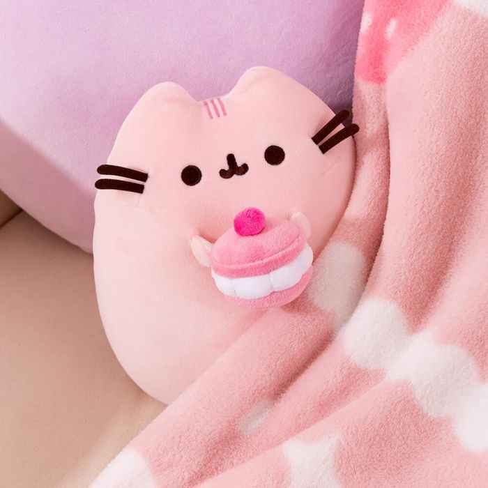 Pusheen Squisheen Snackable Plush Cherry Macaron 24cm