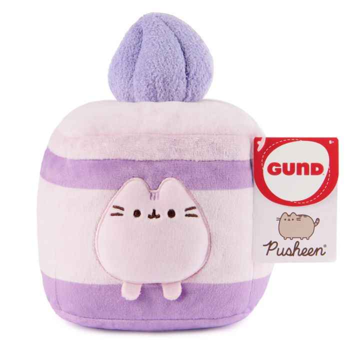 Pusheen Squisheen Lavender Cake