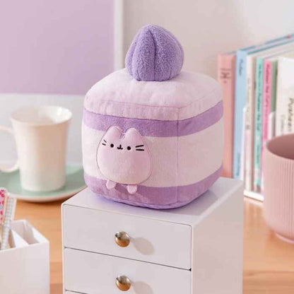Pusheen Squisheen Lavender Cake