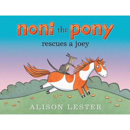 Noni the Pony Rescues a Joey (Hardcover) by Alison Lester: Farm Animal Toys Australian Authors