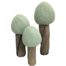 Papoose Felt Summer Earth Forest Trees Set of 3 Pretend & Imaginative Play Toys DISCONTINUED 3yrs+
