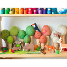 Papoose Felt Four Season Felt Trees Set of 12 Pretend & Imaginative Play Toys Best Seller 3yrs+