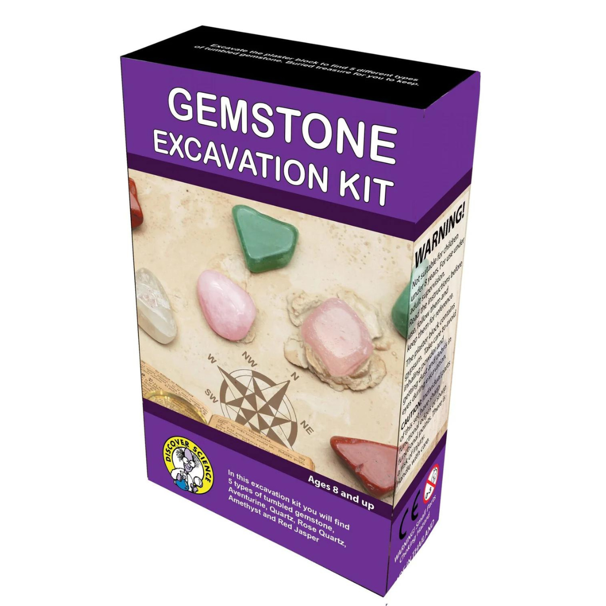 Gemstone Excavation Kit Early Science STEM Toys 8yrs+