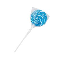 Blue Swirly Pops Lollipops - 24 Pack