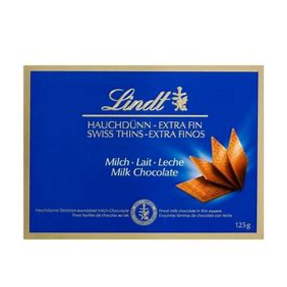 Lindt Milk Chocolate Thins - 125g