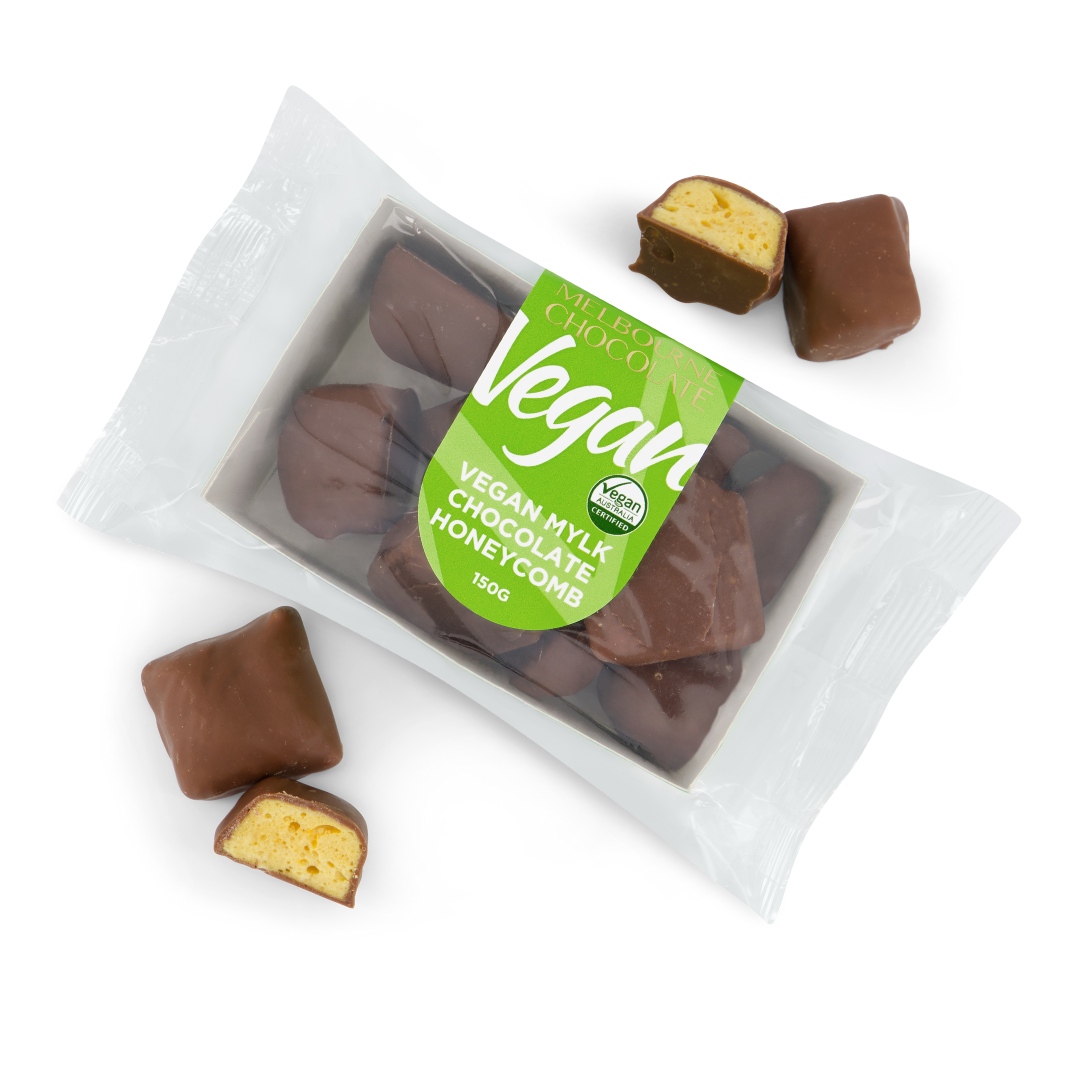 Vegan Mylk Chocolate HoneyComb 150g