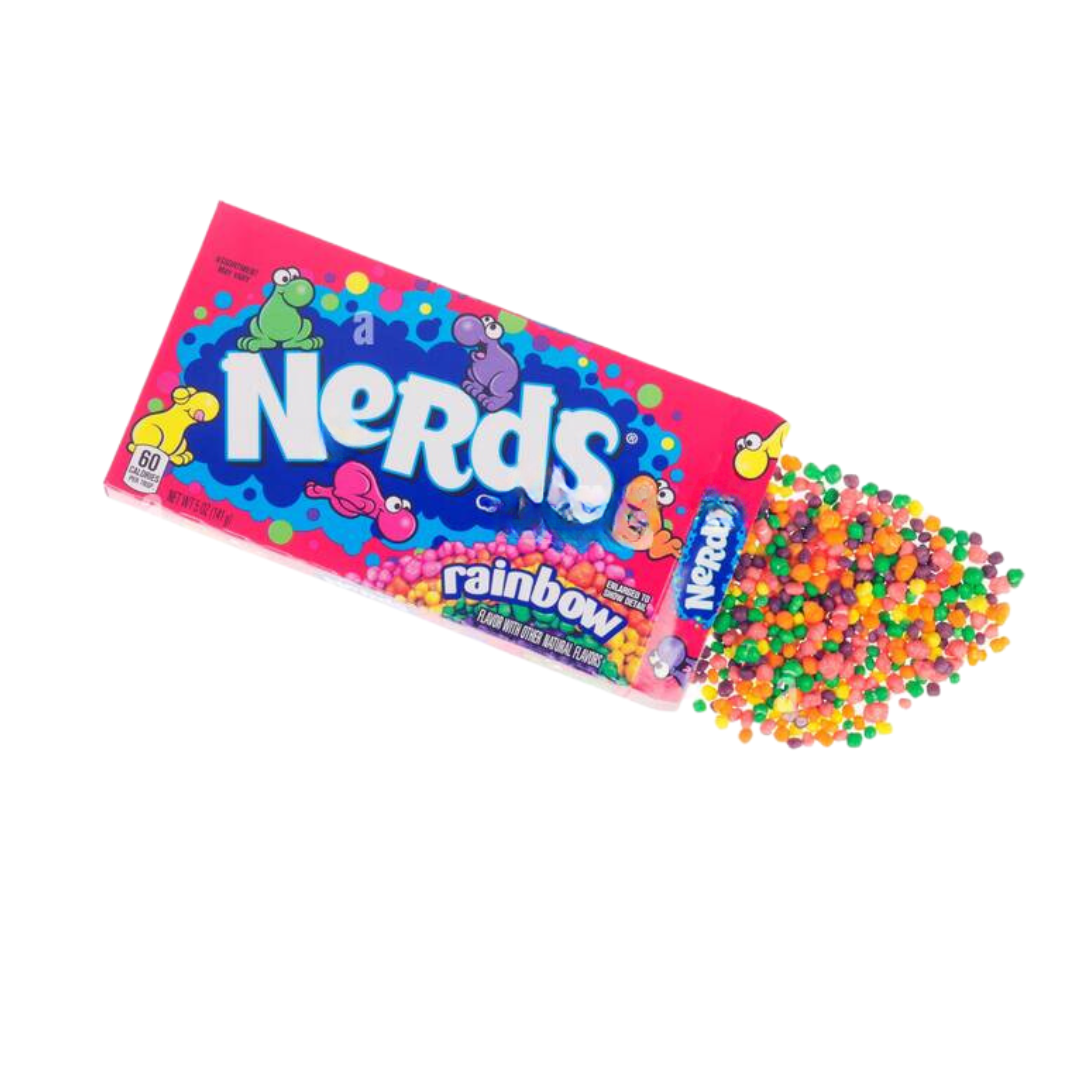 Rainbow Nerds Candy Box - 142g