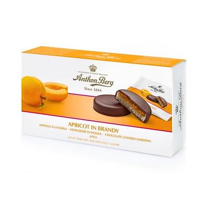 Anthon Berg Apricot and Brandy Marzipan - 220g